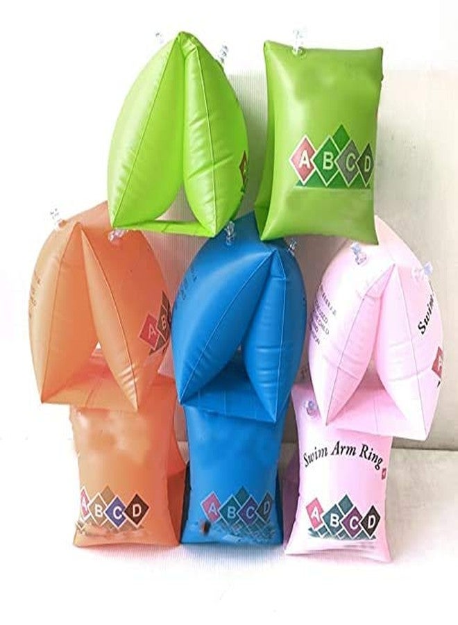 AASA Swimming Arm Float Rings for Kids Inflatable Swim Arm Bands Floater Sleeves Swimming Rings Tube Armlets for Kids Toddlers Children Multicolor - Image 3